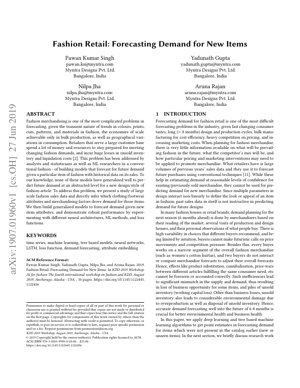 PDF文檔封面 - 時尚零售：新品需求預測——一種機器學習方法