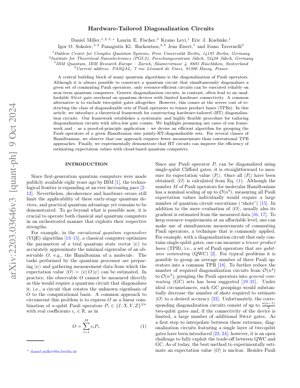 Sampul Dokumen PDF - Litar Penyerongan Disesuaikan Perkakasan untuk Algoritma Kuantum yang Cekap