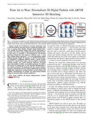 Copertina documento PDF - DeepVRSketch+: Creazione Personalizzata di Moda 3D tramite Schizzo in AR/VR e IA Generativa