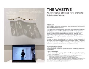 Copertina documento PDF - THE WASTIVE: Un Flusso e Riflusso Interattivo degli Scarti della Fabbricazione Digitale